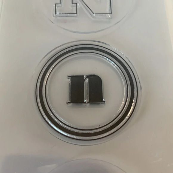 Hampton Art i-press Stamps - Set of 3 - Letter N - Picture 4 of 6